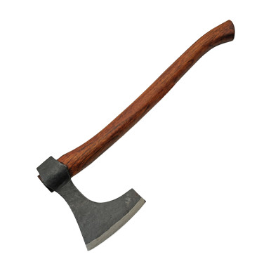 Rite Edge Viking Bearded Axe – 17in Hand-Forged High Carbon Steel Blade